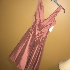 Pink Rose Gold Dress